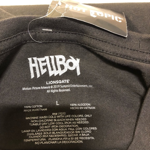 Hellboy Tee T-Shirt Large Lionsgate - Picture 2 of 7